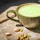 Pistachio latte