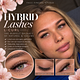 L curl lashes + 5,-