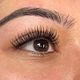 Eyelash extension natural look
