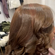 Blowout (relaxed/straight hair)