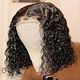 Curly bob wig