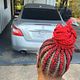 Feed in ponytail