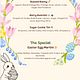 Easter Menu 