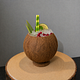 Coconut Cup Cocktail