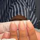 Builder gel on natural nail