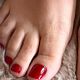 Pedicure met Normale Nagellak