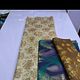 Gold sequence lace