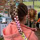 Braids with Extentions with a Bun