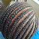 Regular cornrows (without extension