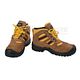 Brown Suede Leather safety boots