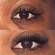 Cluster eyelash extensions