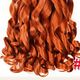 French braids curls, 3 in pack