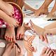 Cuticle removal,Exfoliation,Relaxing foot soak and moisturising