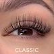 Classic One By One Lash Extensions - New Set