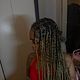 Medium knotless braids