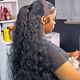 Half up half down quick weave