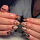 Builder gel with complex nailart