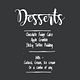 Desserts