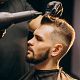 Coupe + barbe + brushing + gommage