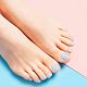 Medische pedicure met lakken