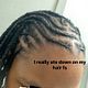 Fulani braids with medium knotless