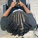 Half Cornrows Half Twist