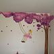 Hand painted mural