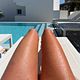 Een half body spray-tan