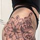 Thigh Tattoo