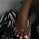 Pedicure acryl French