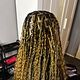 Boho knotless braids