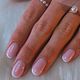 Middle long nails