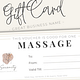 Massage Cadeaubon