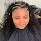 Jumbo Cornrows Half Head