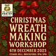 Christmas wreath workshop