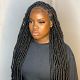 Small faux locs
