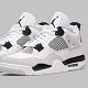 JORDAN 4 "Military Black"