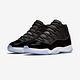 JORDAN 11 RETRO HIGH "Black & Concord-White"