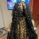 Peekaboo braids