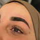 Lash lift + henna brows