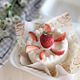 White Strawberry Cake