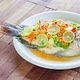 Steamed tilapia with lemon
