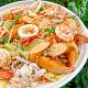 Mixed instant noodle salad