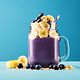 shake blueberry banana