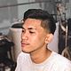 Mid taper fade w/ groomed & slit eyebrow + Mustache line up