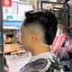 Burst Fade Comb Over