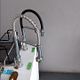 Silver Stainless steel Kitchen tap