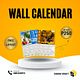 Wall calendar (flat)