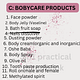 Bodycare products