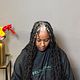 Medium knotless Braids